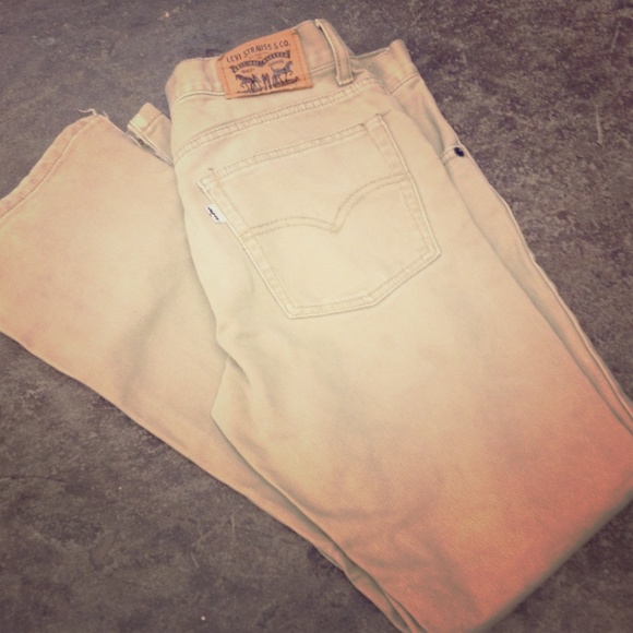 Levi's straight leg jeans