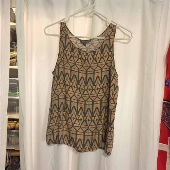 Rubbish Tribal pattern tank top