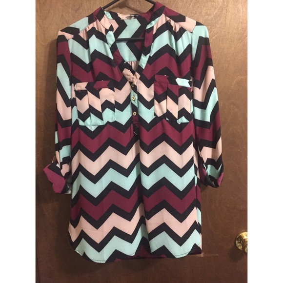 Half button down tunic