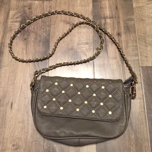 Chain strapped cross body bag