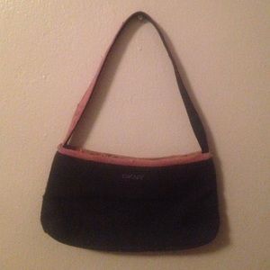 DKNY felt evening bag