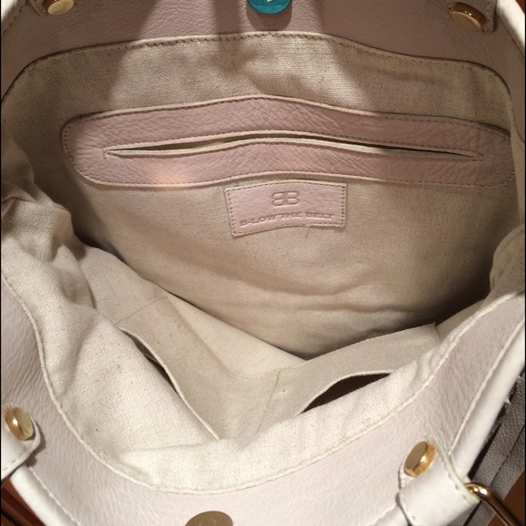 B-Low the Belt's TWIGGY fringed handbag in bone - Picture 3 of 3