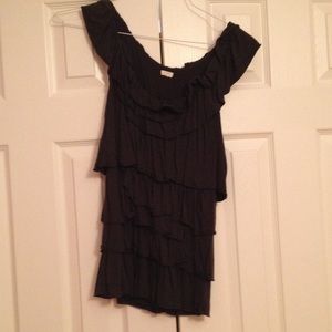 JCrew Ruffle Tank Top