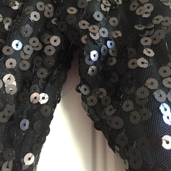 HP 🎉 Black sequin dress - Picture 3 of 4