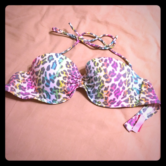 👙FINAL MARKDOWN! VS multicolored leopard top