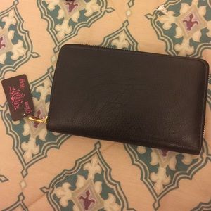 Brand new leather black and gold wallet