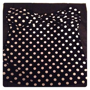 Strapless bathing suit top!