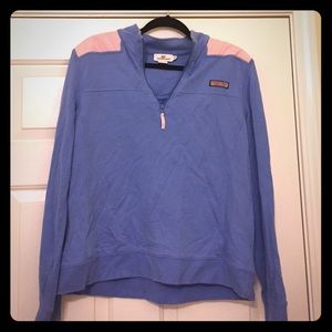 Vineyard Vines Shep Shirt light blue and pink VV