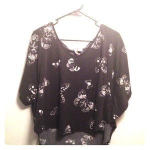 Butterfly crop top!
