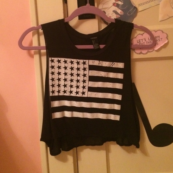Flag muscle tee