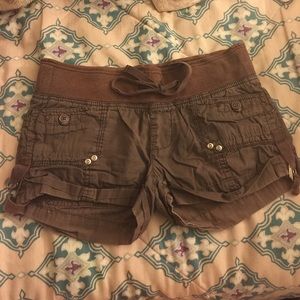 Mocha shorts