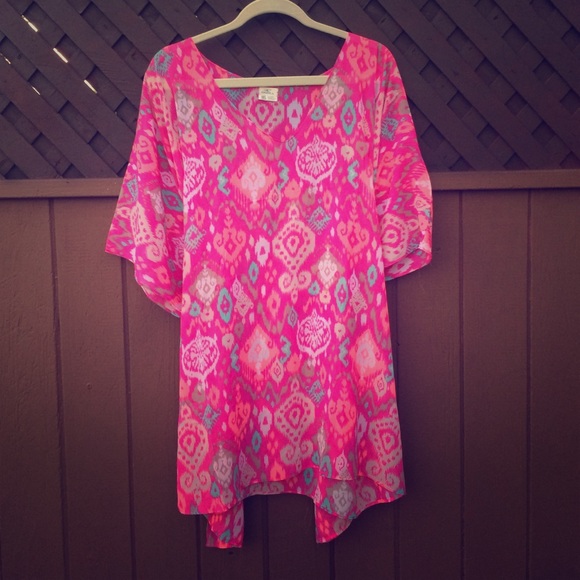 Pretty in Pink Swimsuit Cover Up!