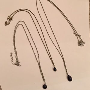 Layered boho necklace set