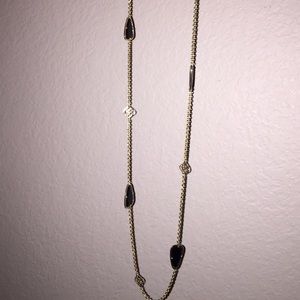 Kendra Scott 'Kinley' Necklace in Black!