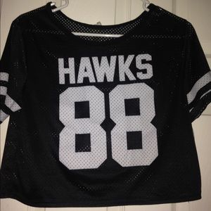 Hawks crop top