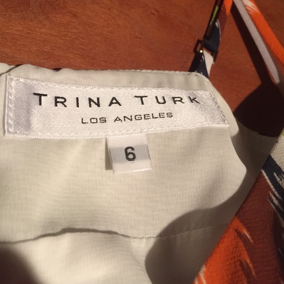 Trina Turk beautiful long silk maxi dress - Picture 4 of 8