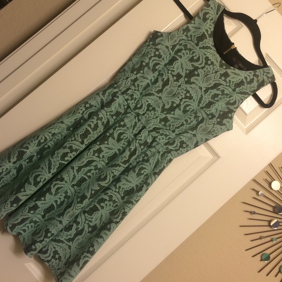 ✨Adorable Mint Lace Dress✨ - Picture 1 of 3