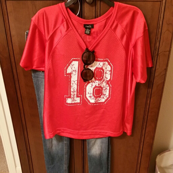 Rue 21 Red Jersey
