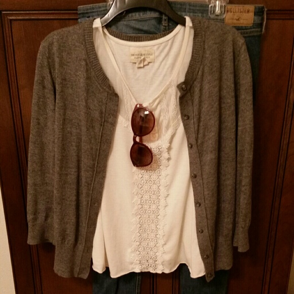 The Loft Gray Cardigan