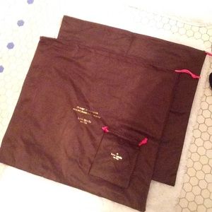 3 Kate Spade Dust Bags!