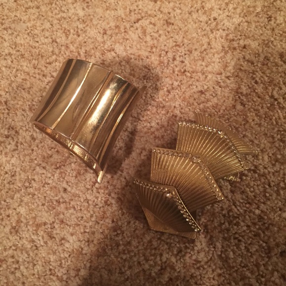 Gold bracelets