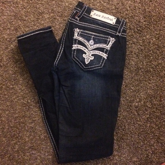 Rock Revival Denim - Rock Revival Skinnies size 28 Long