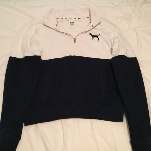 Victoria's Secret pink half zip