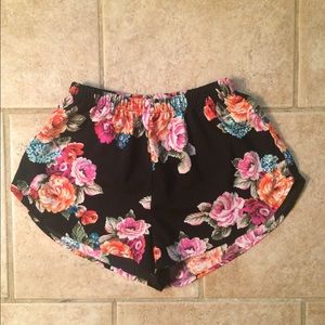 Charlotte Russe Floral Shorts