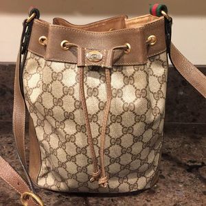 Vintage Gucci Drawstring Handbag