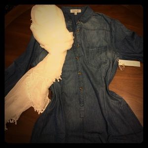 Denim Tunic with pockets.