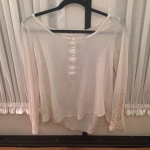 Painted Threads Cream Long Sleeve