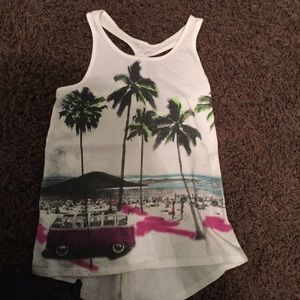 Beach setting shirt
