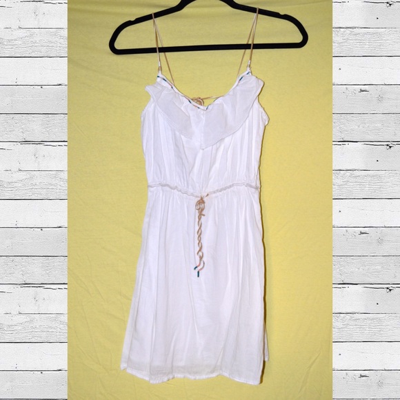 White Boho Dress