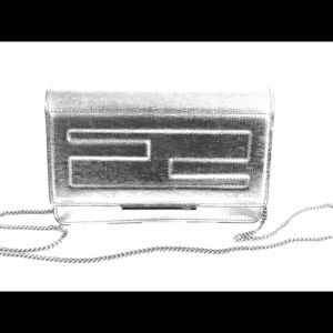 Gorgeous Fendi Clutch!!! 100% Authentic