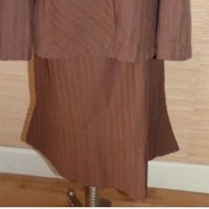 J. Jill Cotton/Linen Tulip Skirt