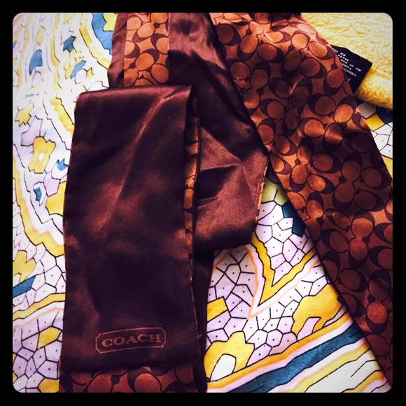 Coach Monogram Scarf