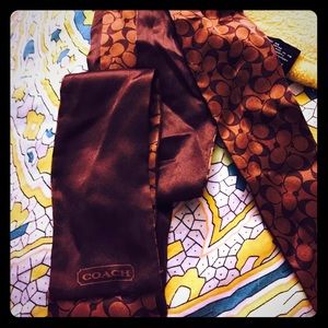 Coach Monogram Scarf