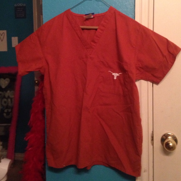 University of Texas scrubs top