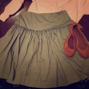 Anthro Elevenses flouncy skirt.