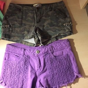JOLT short shorts wore a few times. So cute