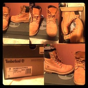 Size 7 in women timberlands
