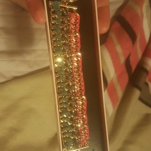 Beautiful multi-colored gold VS Bracelet.