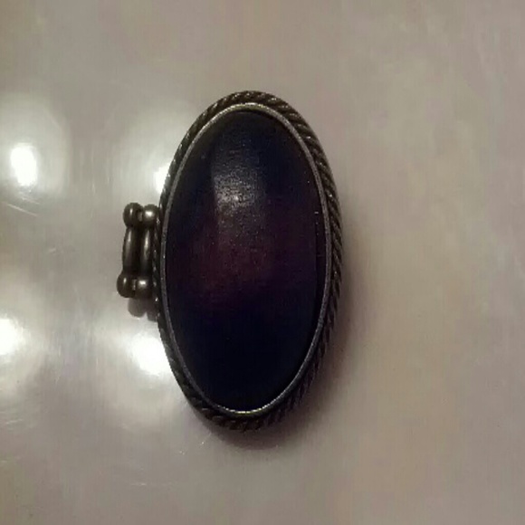 Wooden Ombre Brown Stretch Ring