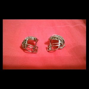 Rhinestone football studs