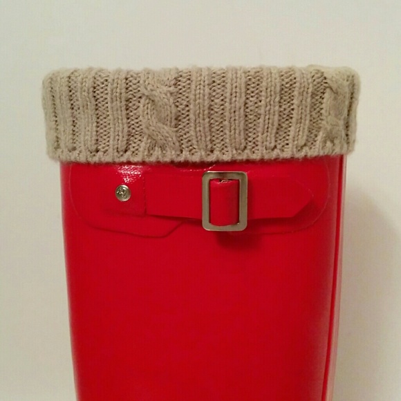 Hunter cable knit boot liner