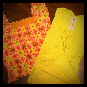 2 Anthro summer tops