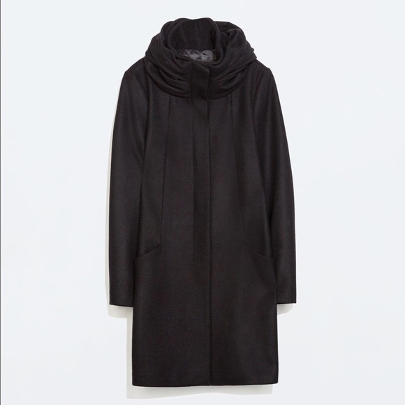 SOLD. Black coat - Picture 2 of 4