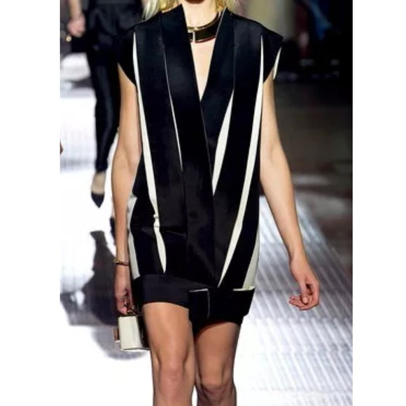 ✨💥HP💥✨ Lanvin 2013 Runway Pleated Jacket Dress - Picture 1 of 4