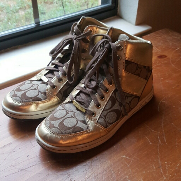 Gold Coach High Tops - Picture 3 of 3