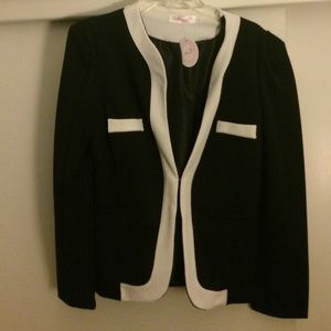 Black & white blazer